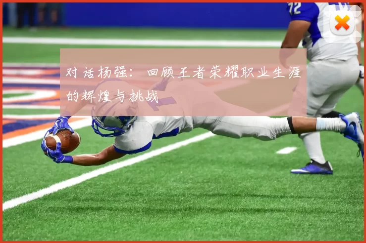 对话杨强：回顾王者荣耀职业生涯的辉煌与挑战